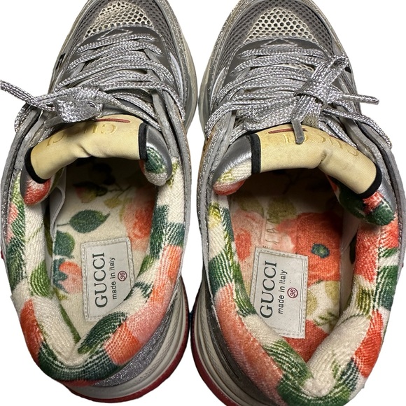 Ultrapace glitter & mesh sneakers - Picture 11 of 12